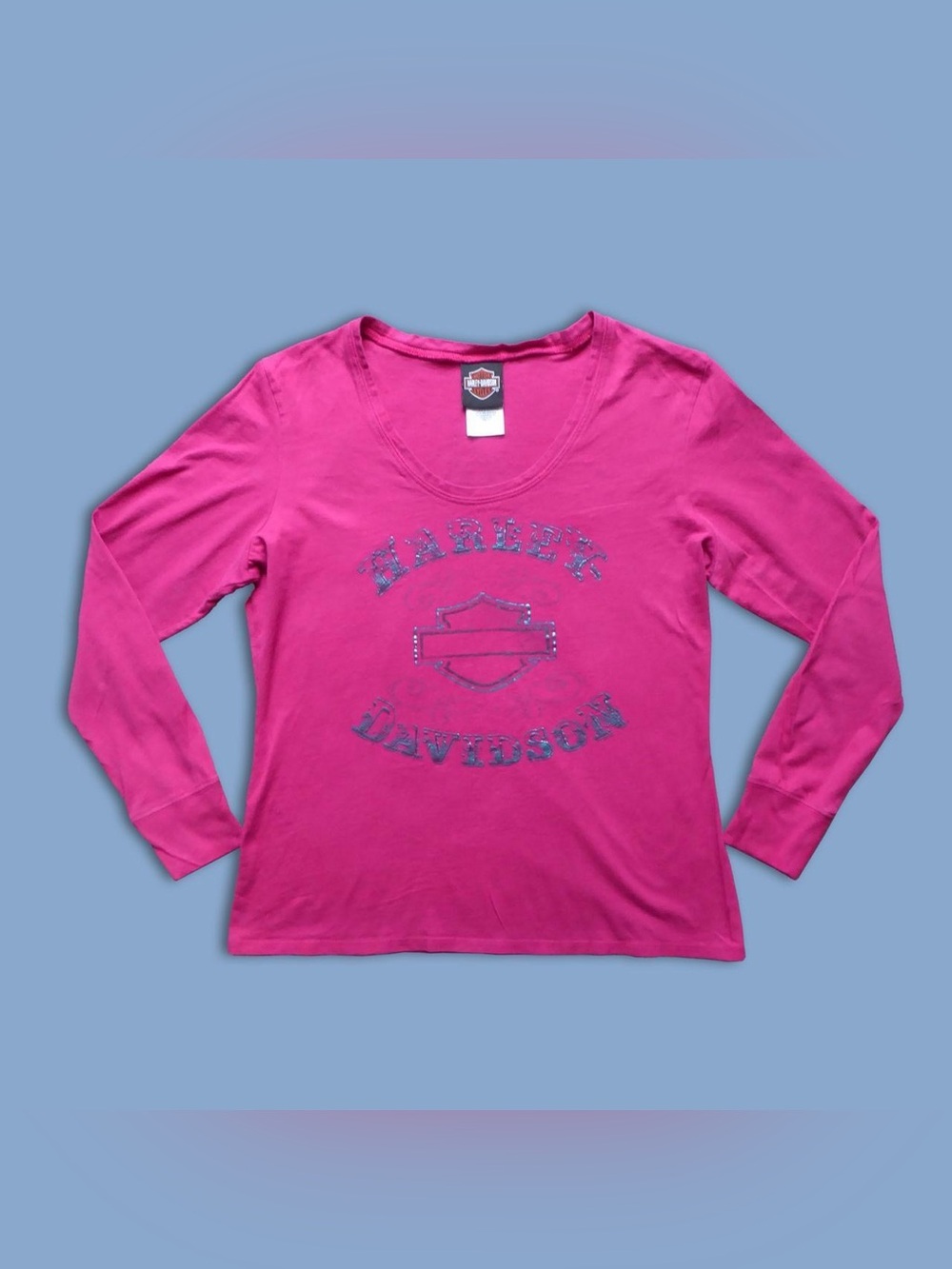 Harley-Davidson Long Sleeve Graphic Angel Wings Shirt